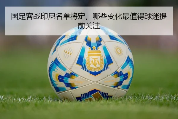 国足客战印尼名单将定，哪些变化最值得球迷提前关注